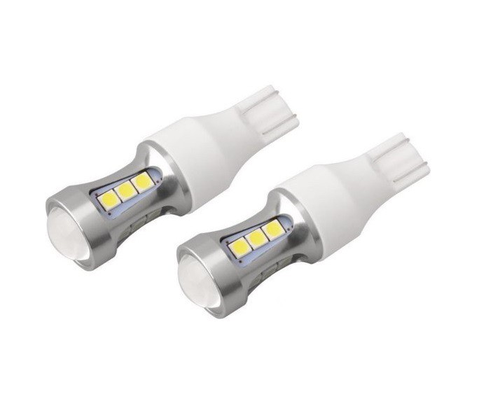 WinPower W16W T15 LED Auto Lampen 4W 500LM - Helder Wit Achteruitrijlicht, Remlicht & Knipperlicht 2 Stuks
