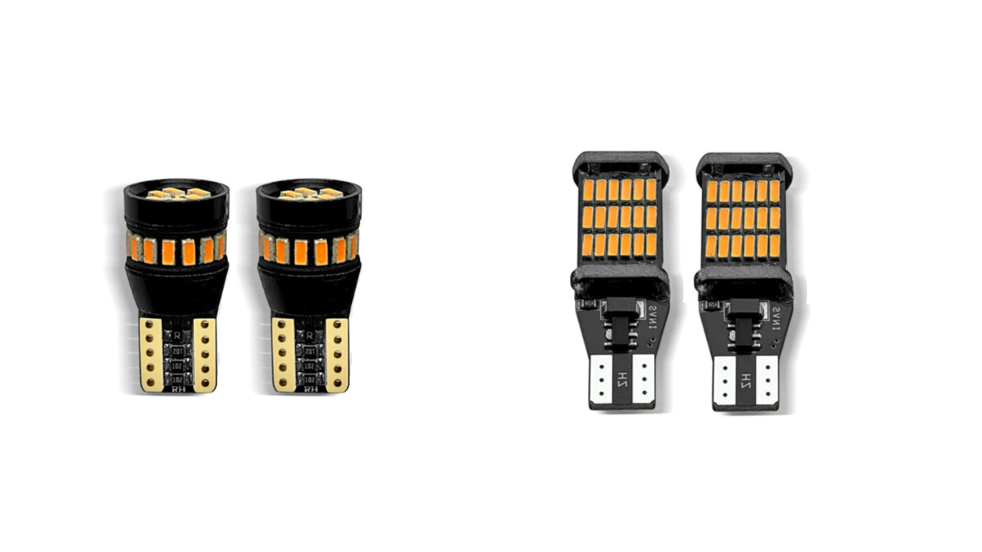 LED knipperlichten helder oranje met relais tegen snel knipperen